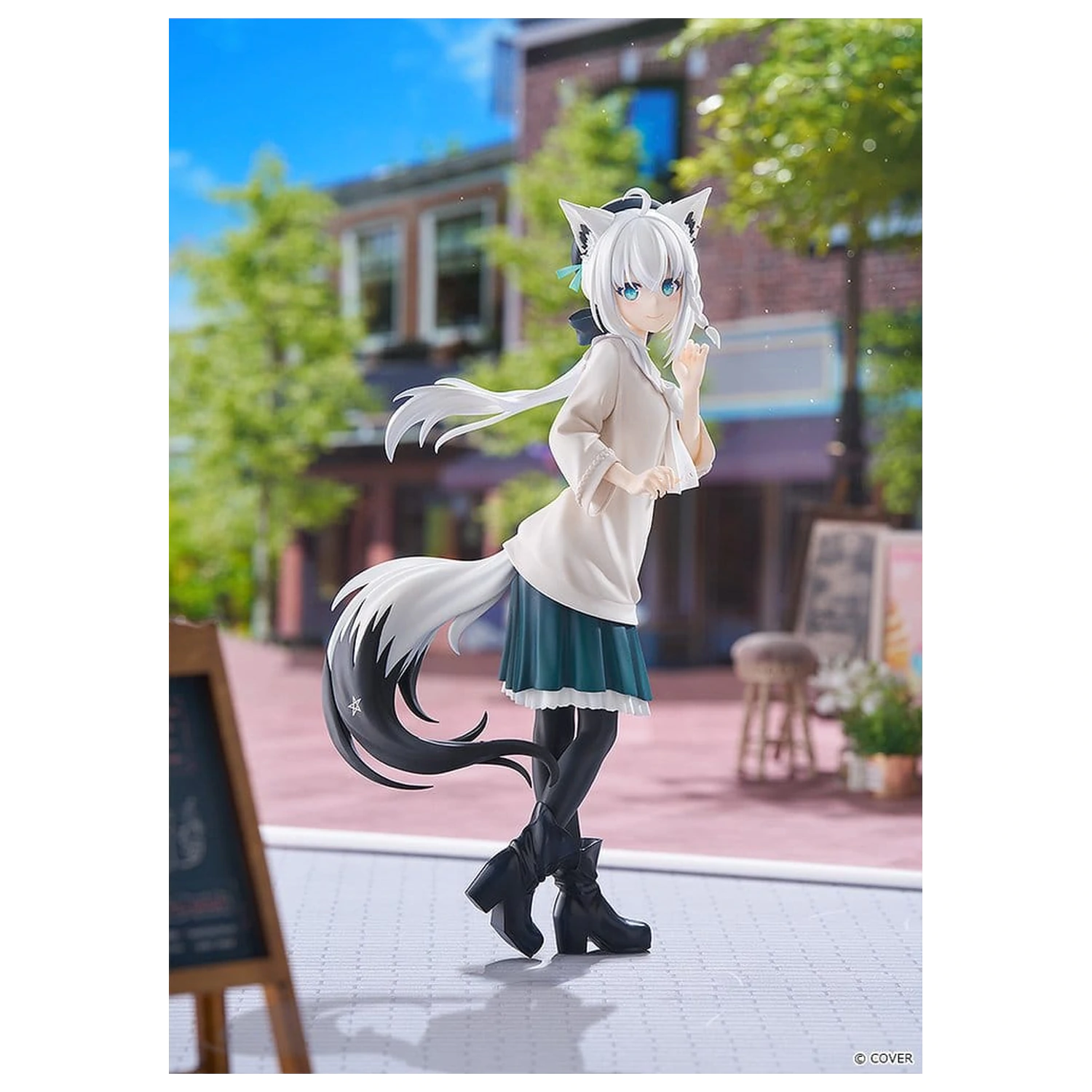 Hololive Production G.S. Collection Figurka z PVC 1/7 Shirakami Fubuki: Date Style - Casual Outfit Ver. 22 cm zdjęcie produktu