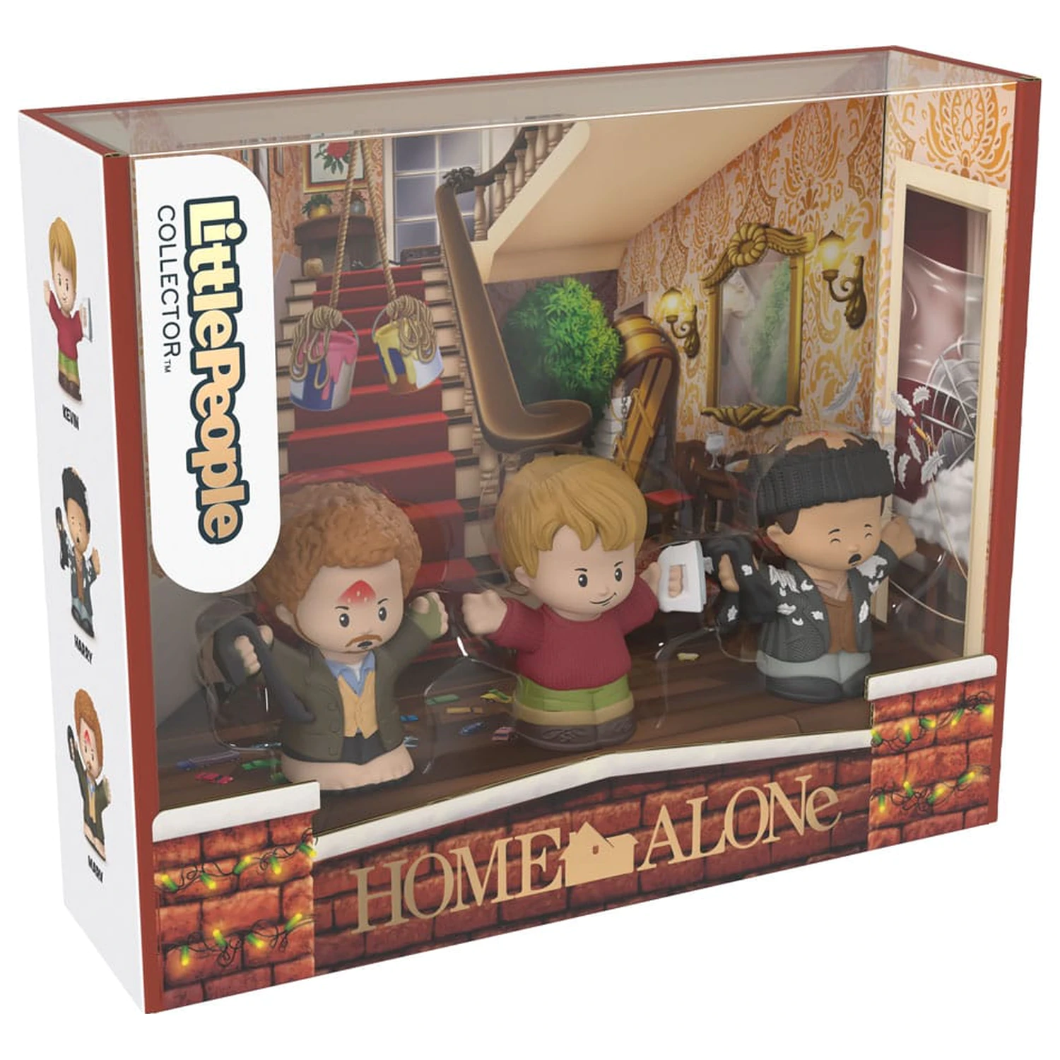 Home Alone Kevin Sam w Domu Fisher-Price Małe Ludzie Kolekcjonerskie Mini Figurki Zestaw 3 figurek 7 cm zdjęcie produktu
