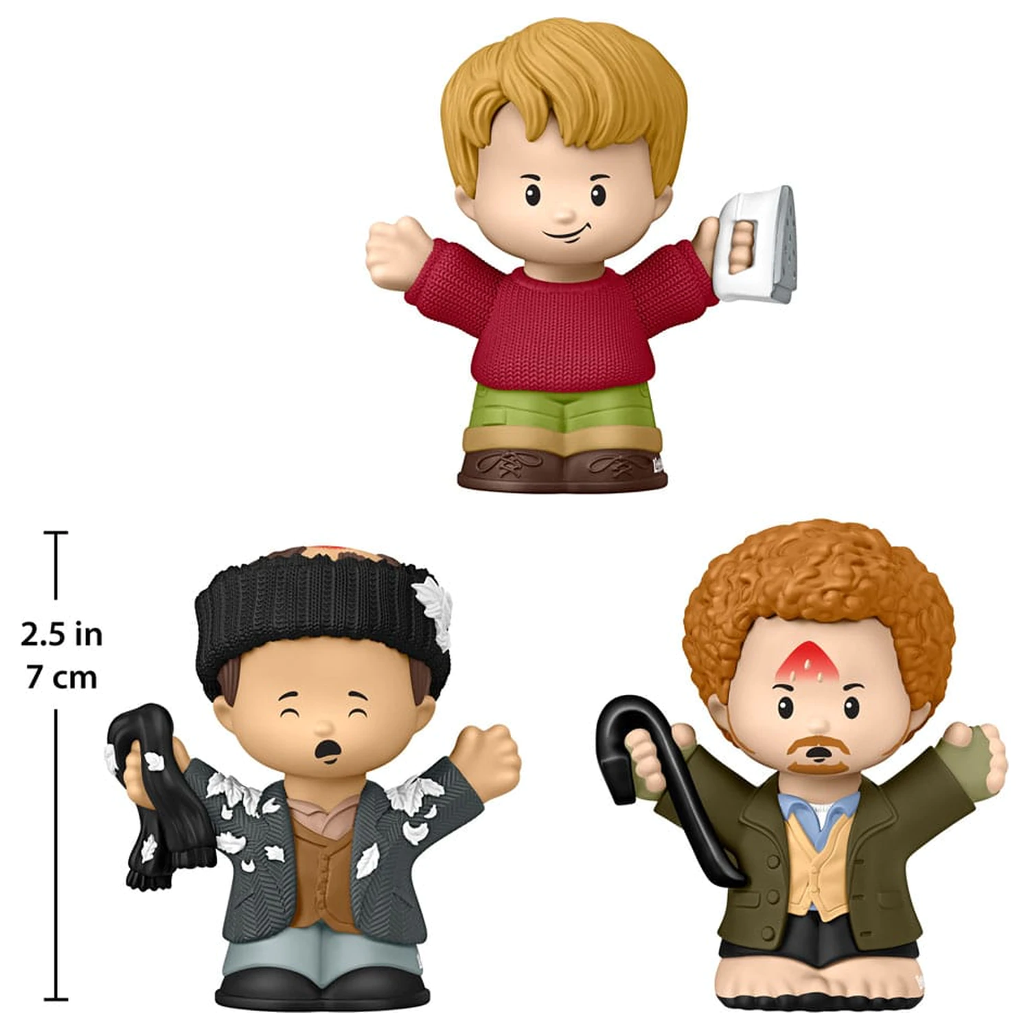 Home Alone Kevin Sam w Domu Fisher-Price Małe Ludzie Kolekcjonerskie Mini Figurki Zestaw 3 figurek 7 cm zdjęcie produktu