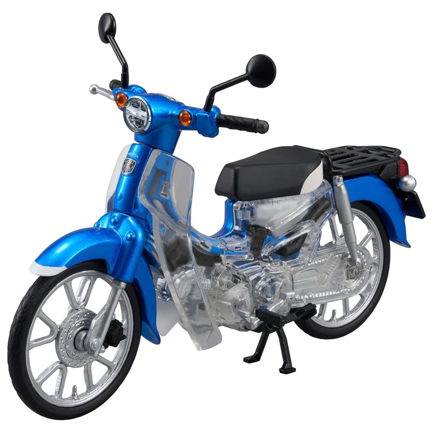 Honda Kaitanics Plastikowy Model Kit Super Cub 110 Glint Wave Blue Metalic zdjęcie produktu