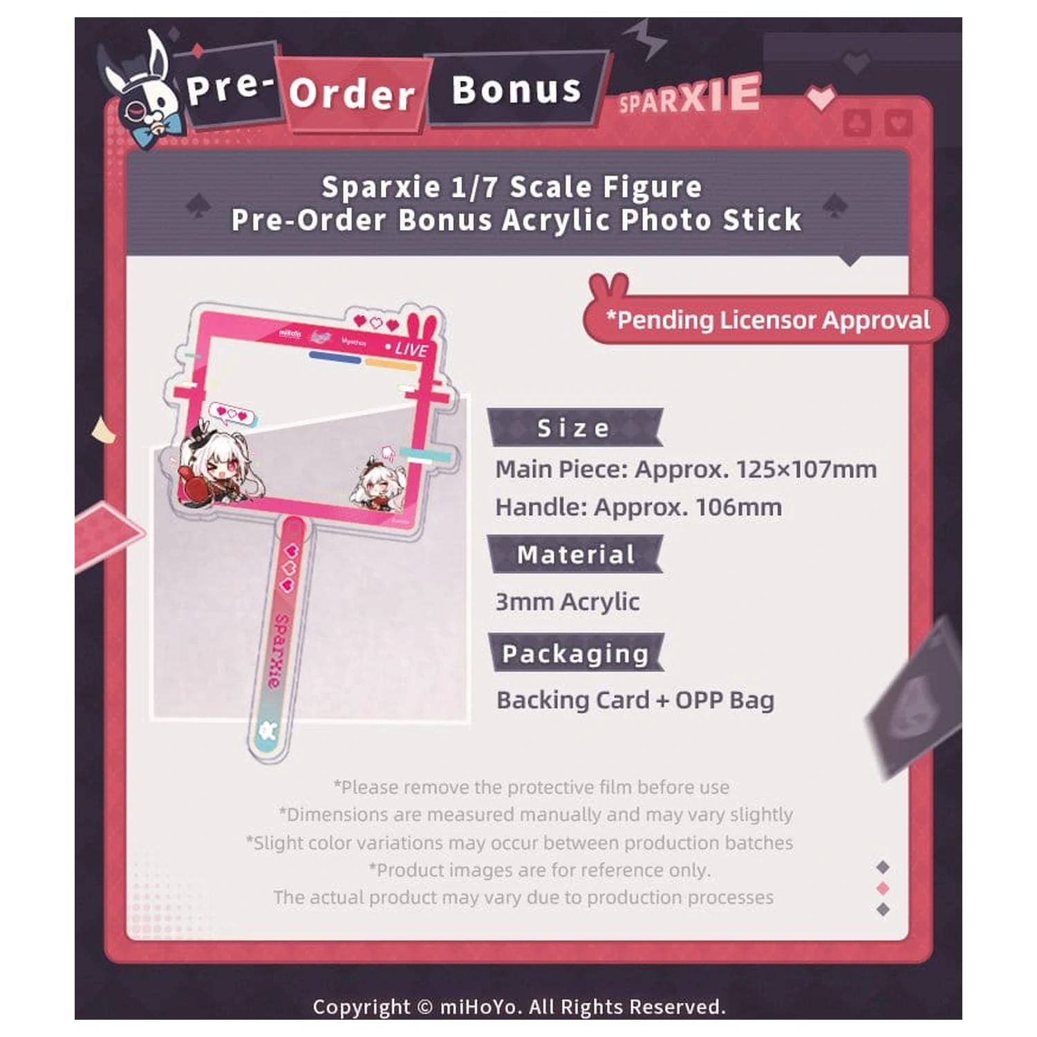 Honkai: Star Rail Figurka PVC 1/7 Sparkle z Bonusem 34 cm zdjęcie produktu