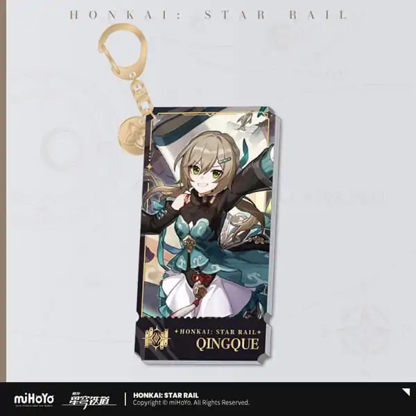 Honkai: Star Rail Character Akrylowy Brelok Qingque 9 cm zdjęcie produktu