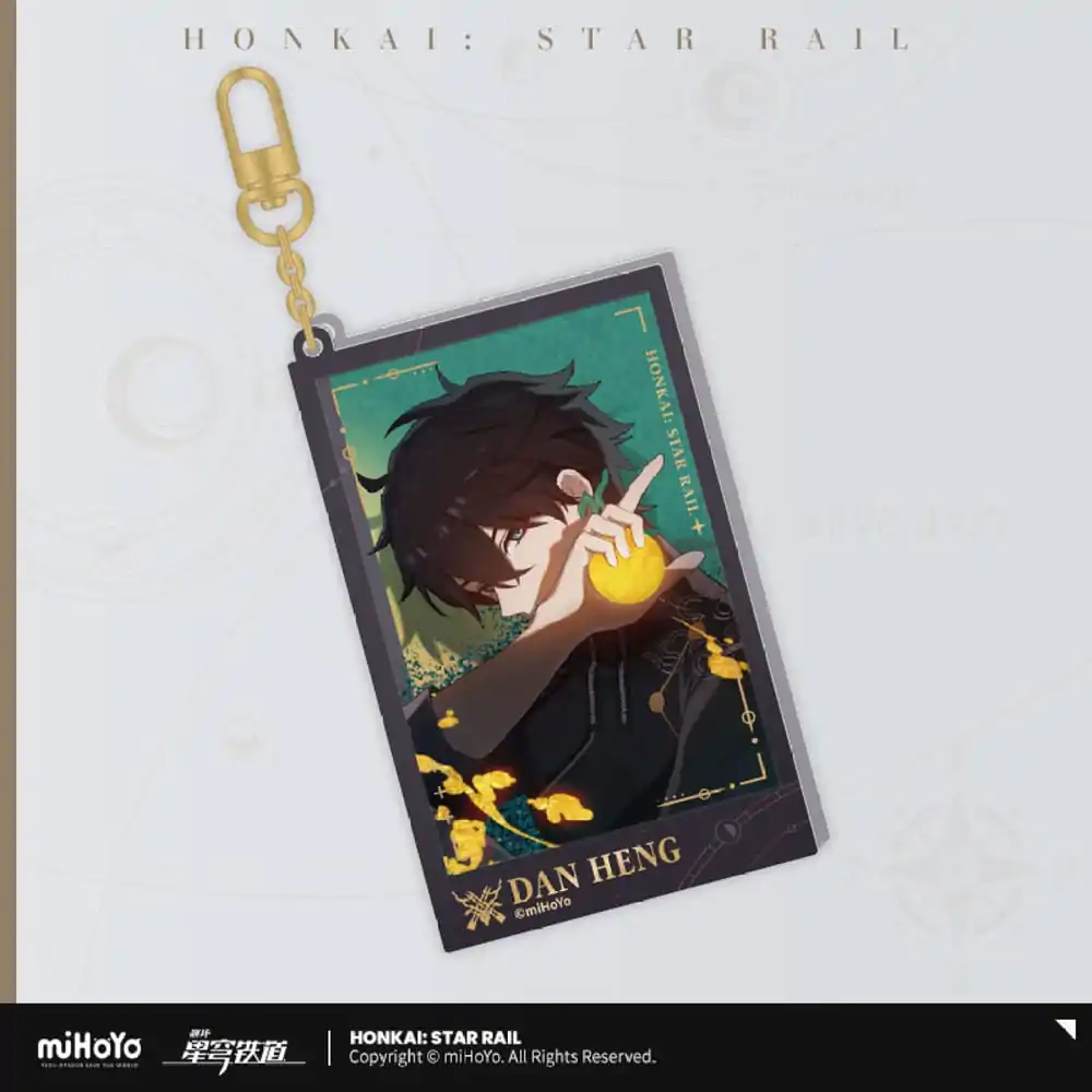 Honkai: Star Rail Countdown Departure Series Akrylowy brelok Dan Heng Brokat 9 cm zdjęcie produktu