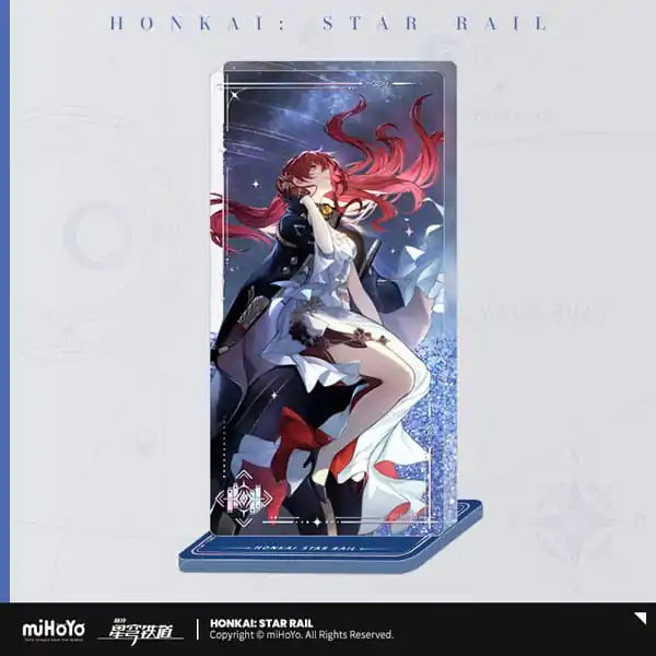 Honkai: Star Rail Light Cone Acryl Ornament with Glitter: Himeko Night on the Milky Way 7 cm - Akrylowa Ozdoba zdjęcie produktu