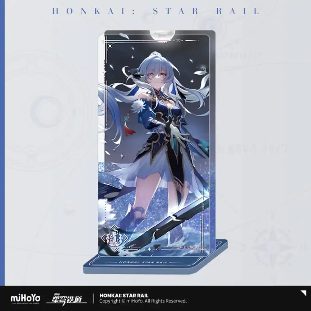 Honkai: Star Rail Light Cone Akrylowa Ozdoba z Brokatem: Jingliu I shall be my own Sowrd 15 cm zdjęcie produktu