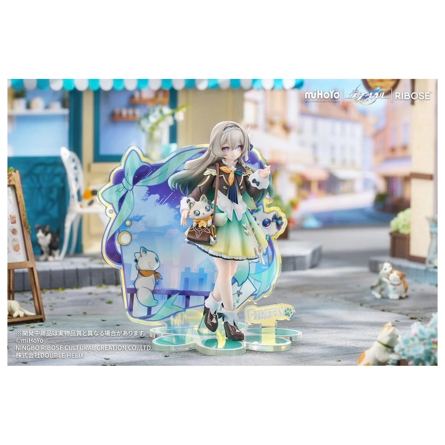 Honkai: Star Rail Rise Up+ Chibi Cat Series Mini Figura Firefly Ver. 18 cm zdjęcie produktu