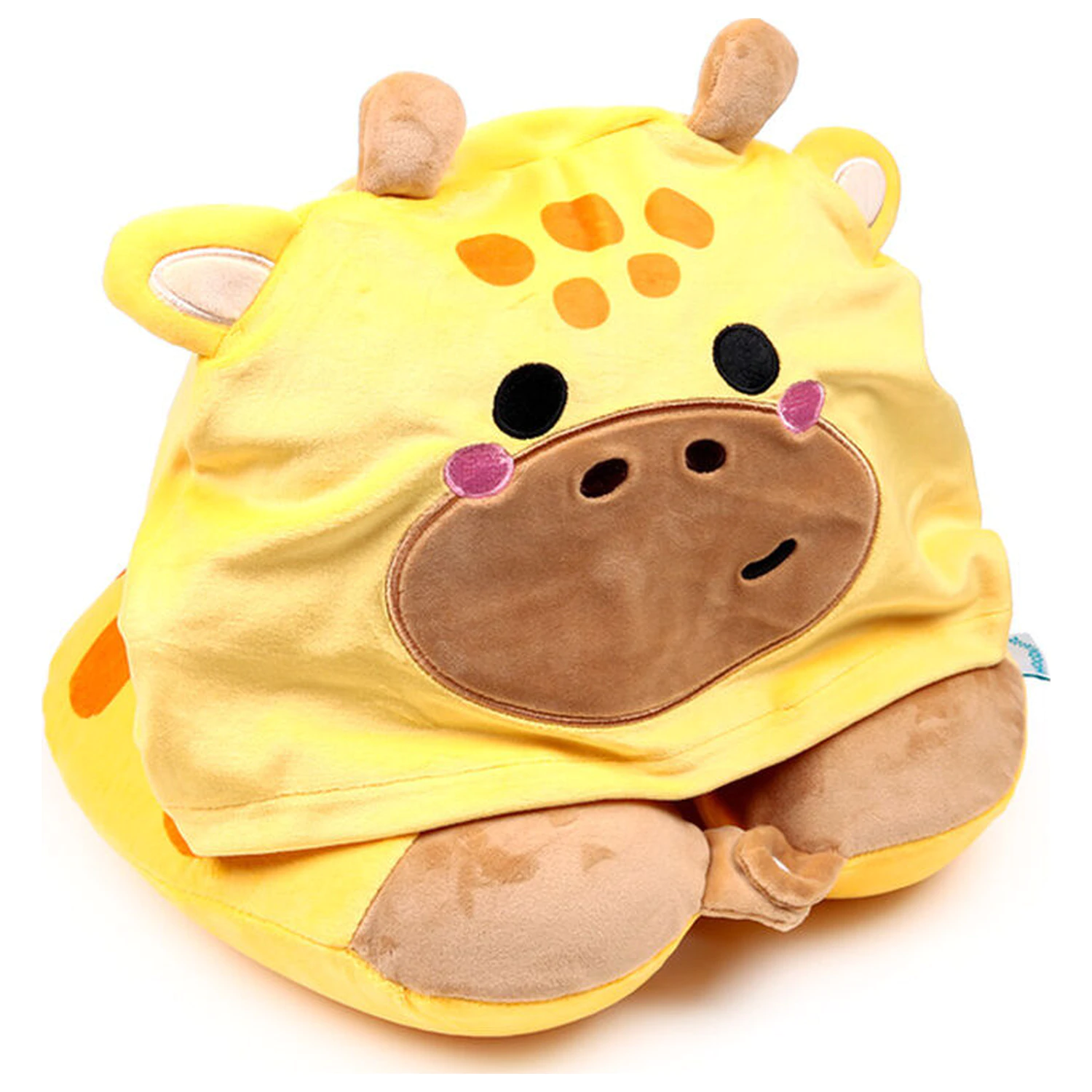 Hoodeazzz Raffi The Giraffe podróżna poduszka z kapturem zdjęcie produktu