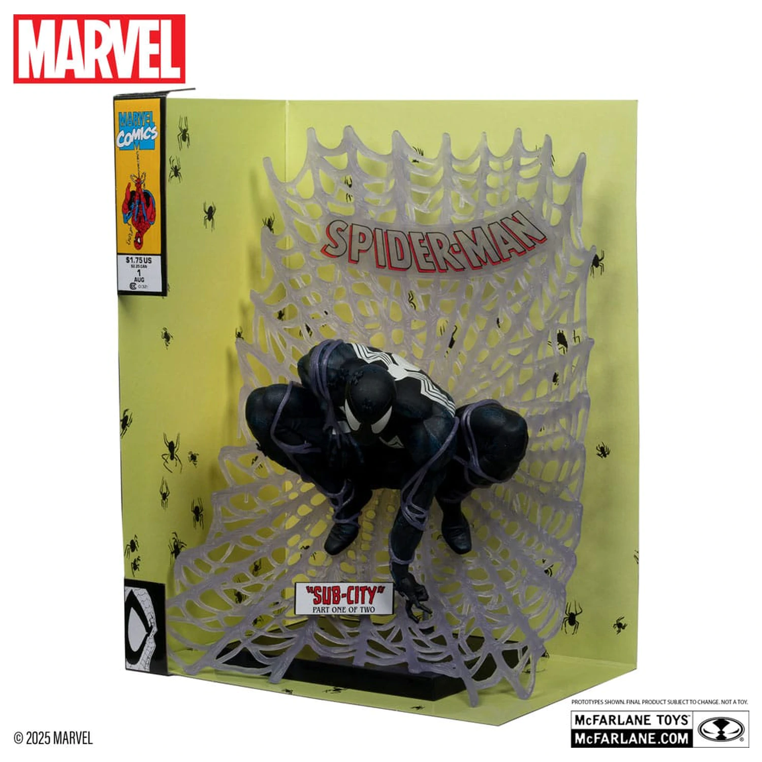 Marvel Collection Statua z PVC 1/6 Spider-Man (Spider-Man #1)(Black Suit)(Chase) 28 cm zdjęcie produktu