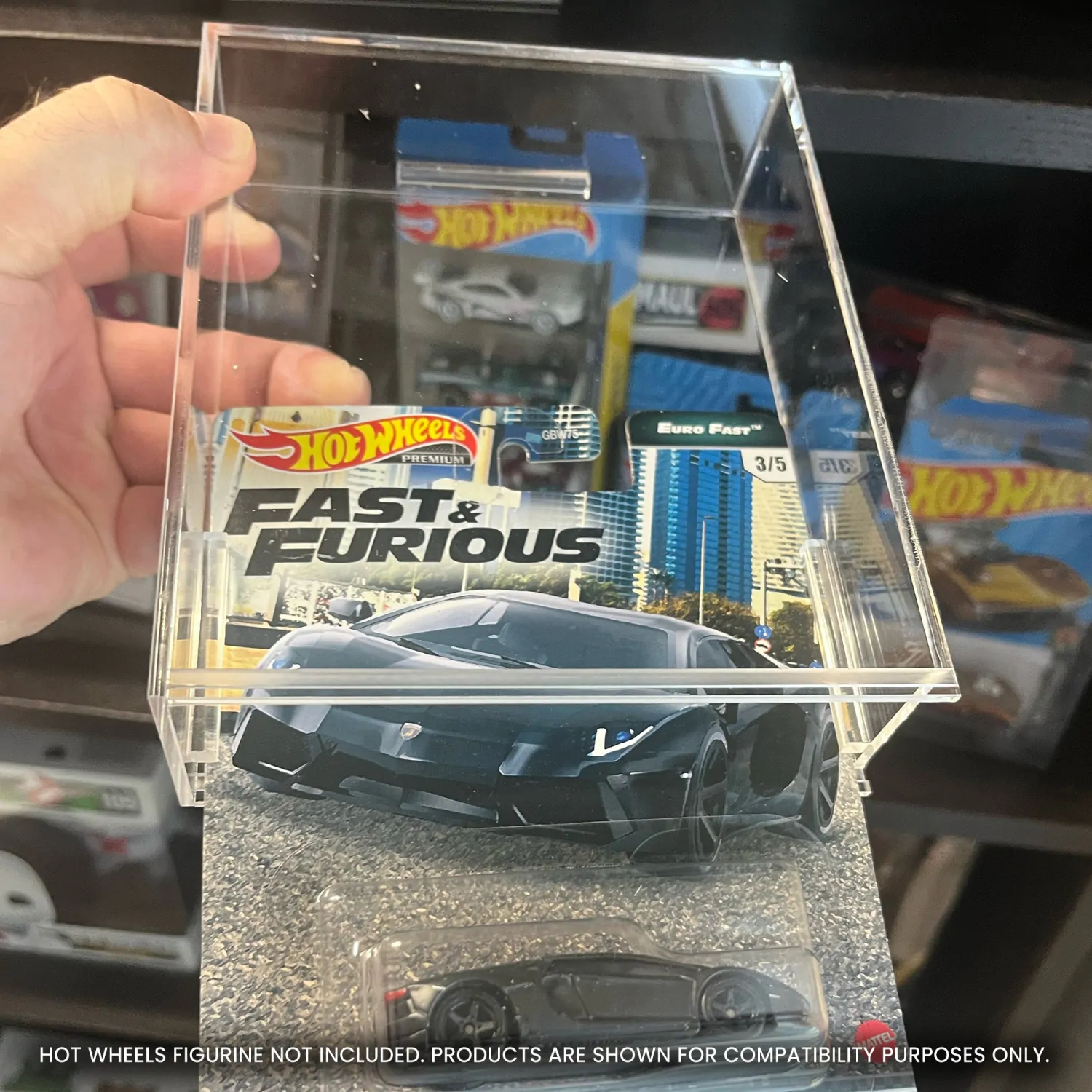 Hot Wheels Premium Akrylowe Etui 2-Pack zdjęcie produktu