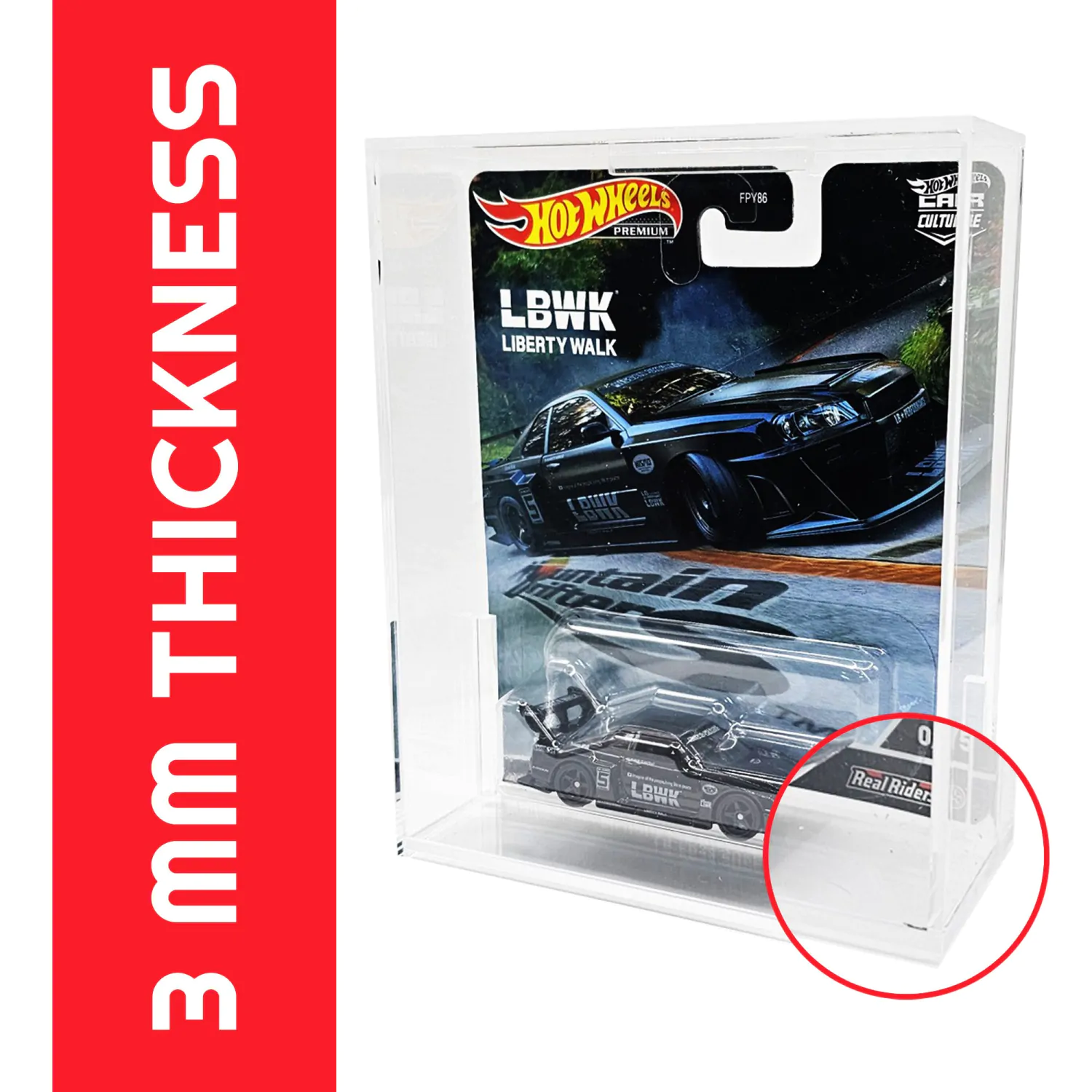 Hot Wheels Premium Akrylowe Etui 2-Pack zdjęcie produktu