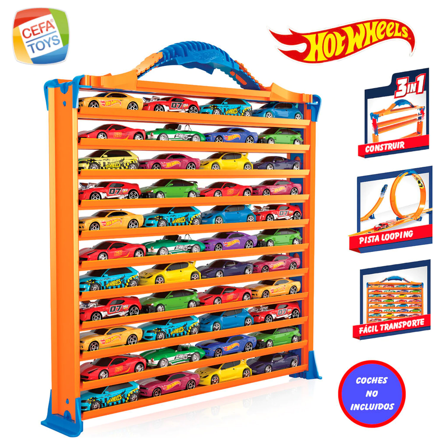 Hot Wheels 3-w-1 futerał na autka zdjęcie produktu