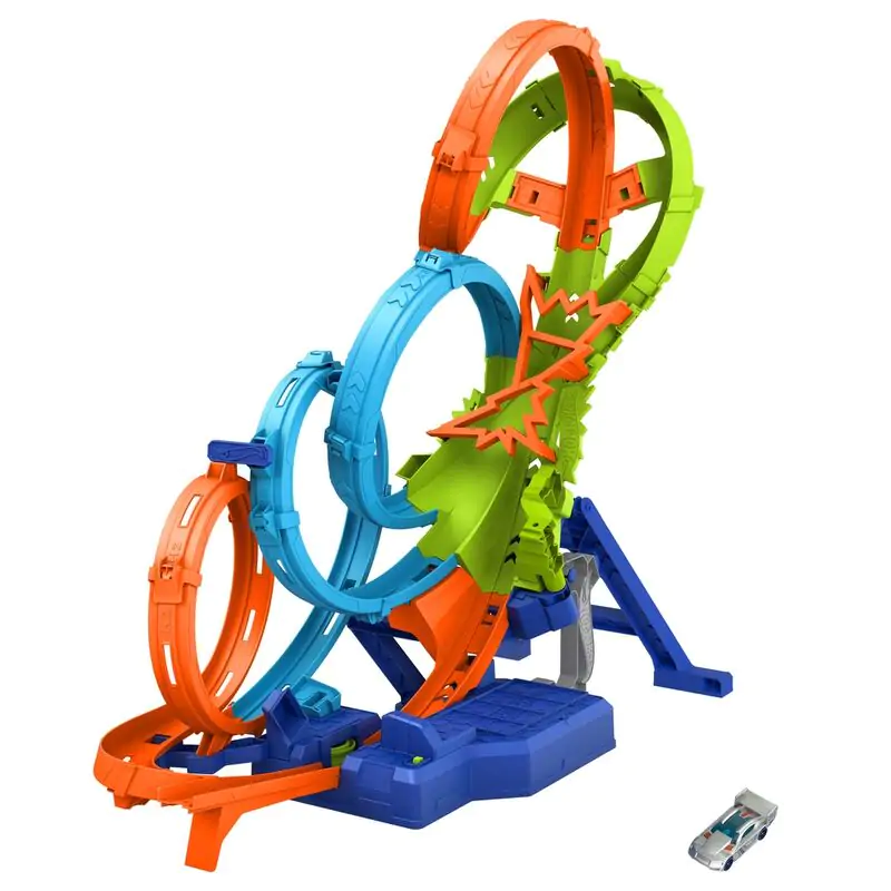 Hot Wheels Akcja 4-Pętlowe Wypadnięcie zdjęcie produktu