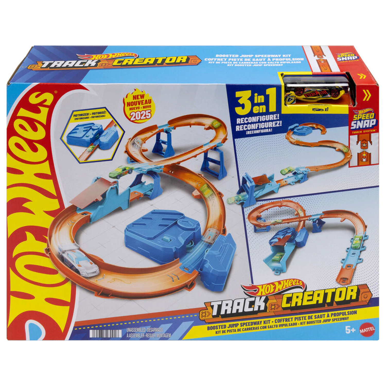Hot Wheels Boosted Jump Zestaw toru wyścigowego Speedway zdjęcie produktu