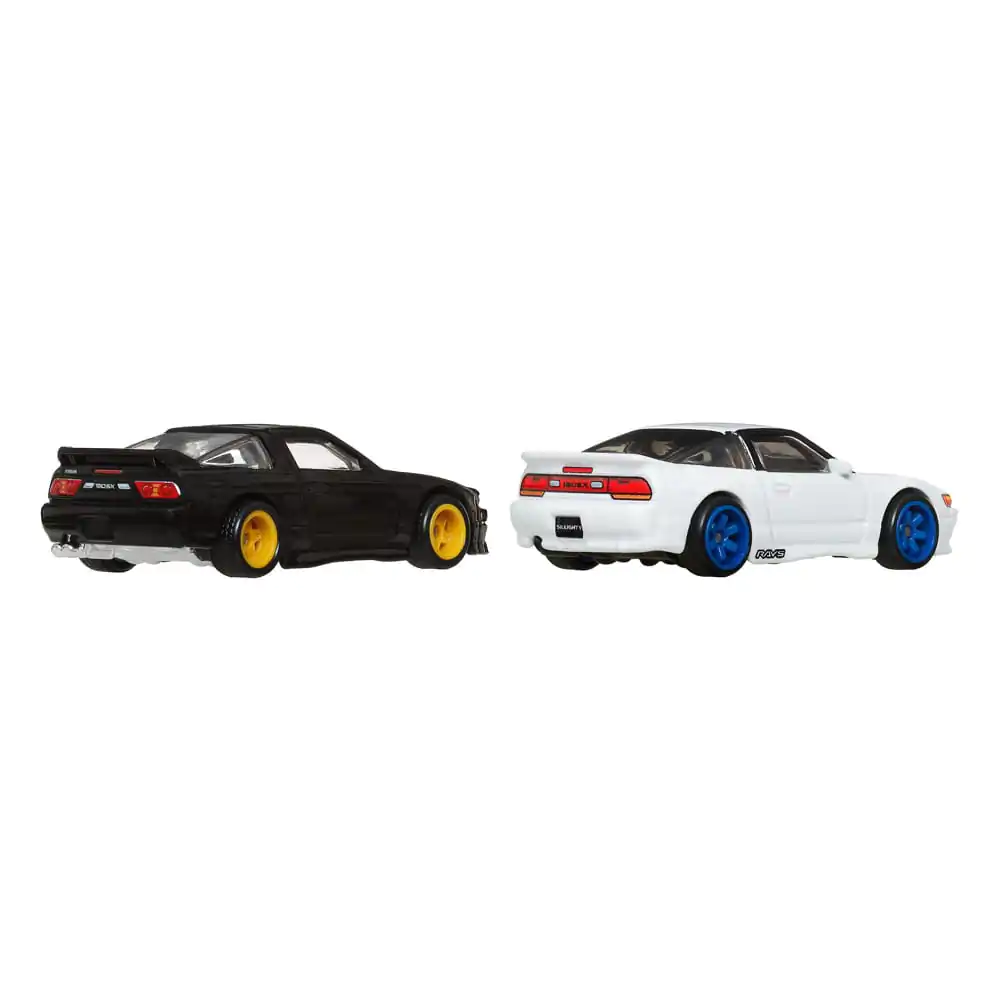 Hot Wheels Premium Car Culture Diecast Pojazd 2-Pak 1/64 '96 Nissan 180SX Type X & Nissan SilEighty zdjęcie produktu