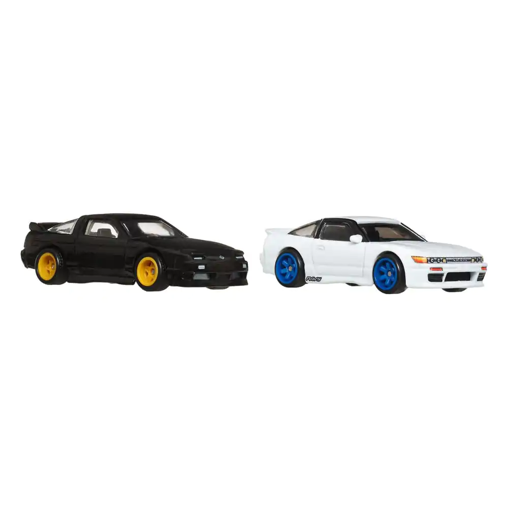 Hot Wheels Premium Car Culture Diecast Pojazd 2-Pak 1/64 '96 Nissan 180SX Type X & Nissan SilEighty zdjęcie produktu