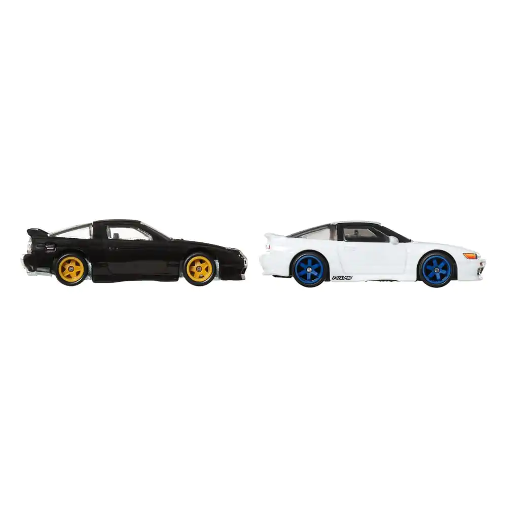 Hot Wheels Premium Car Culture Diecast Pojazd 2-Pak 1/64 '96 Nissan 180SX Type X & Nissan SilEighty zdjęcie produktu