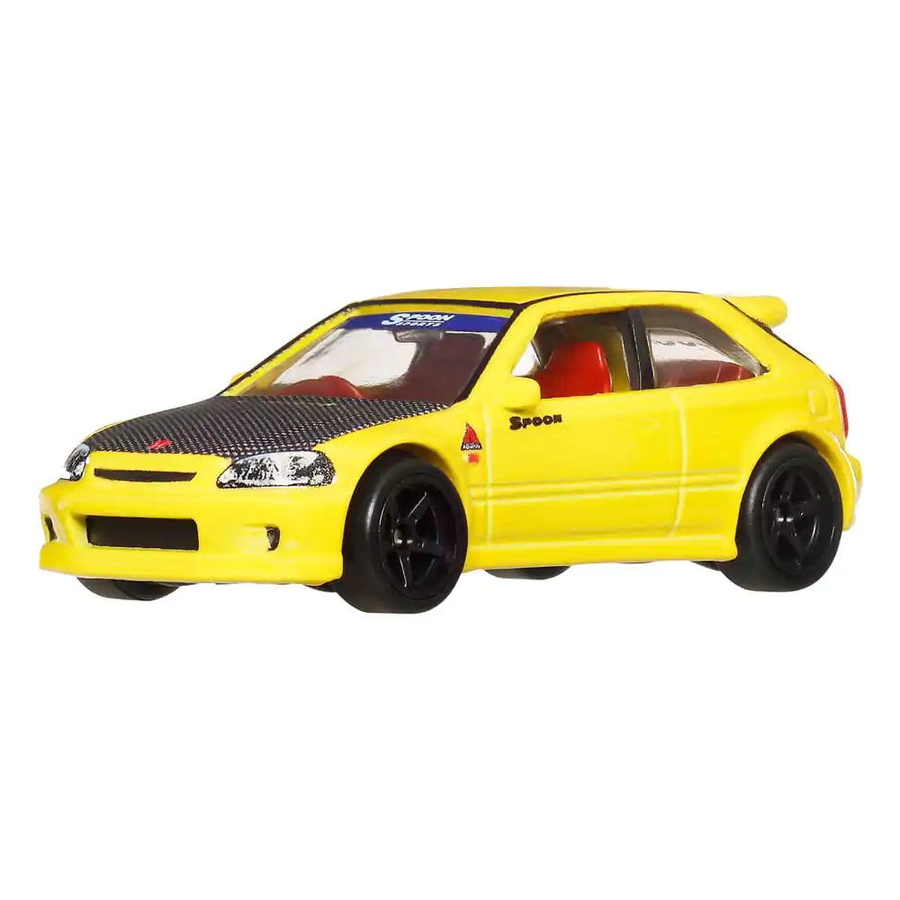 Hot Wheels Premium Car Culture Diecast Pojazd 2-Pak 1/64 '99 Honda Civic Type R (EK9) & Honda Civic Type R zdjęcie produktu