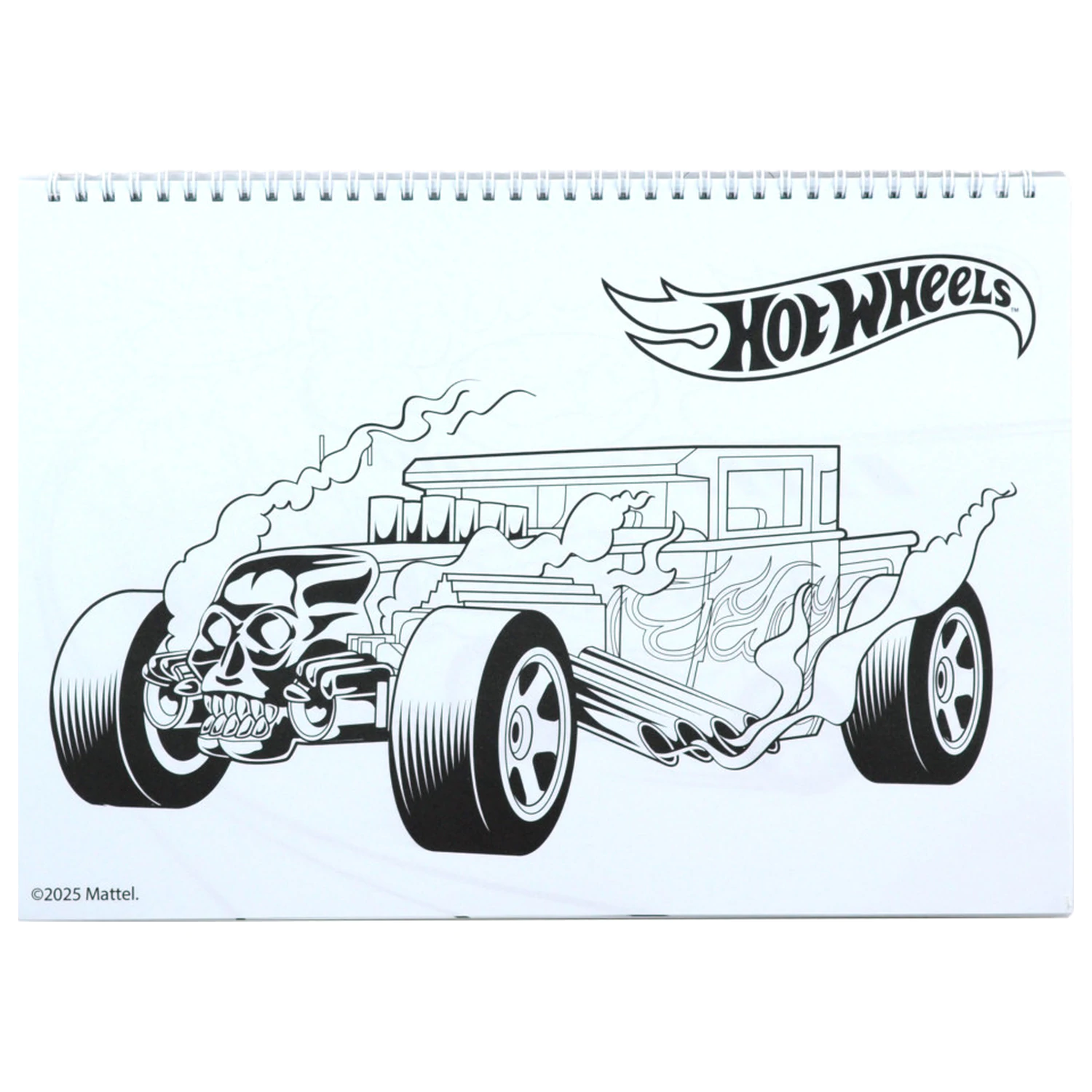 Hot Wheels Challenge A/4 Szkicownik spiralny, 40 kartek z naklejkami zdjęcie produktu