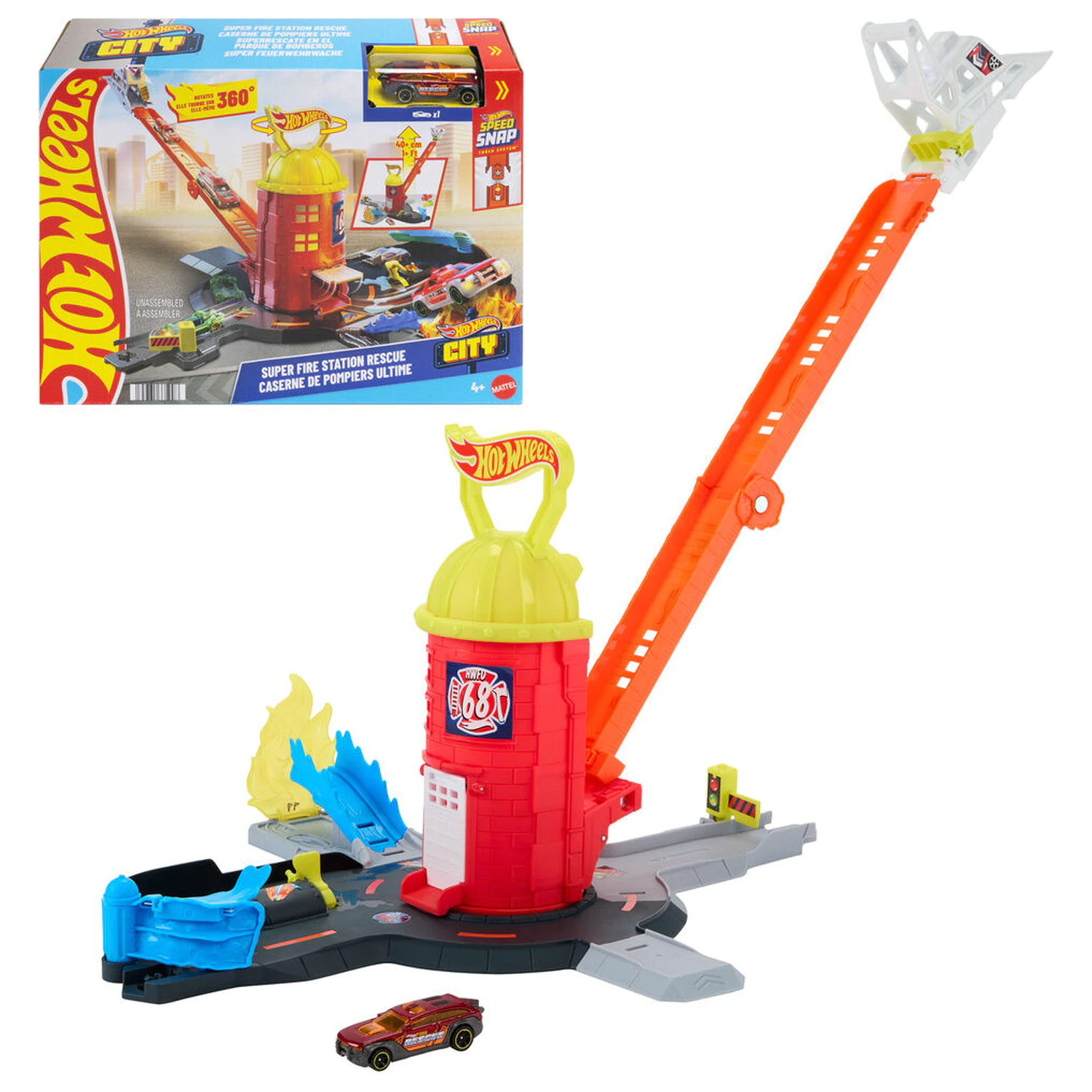 Hot Wheels City Zestaw zabawowy Straż Pożarna zdjęcie produktu