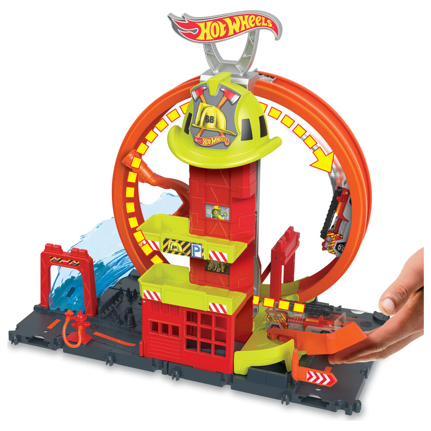Hot Wheels City Super Fire Station zestaw do zabawy zdjęcie produktu
