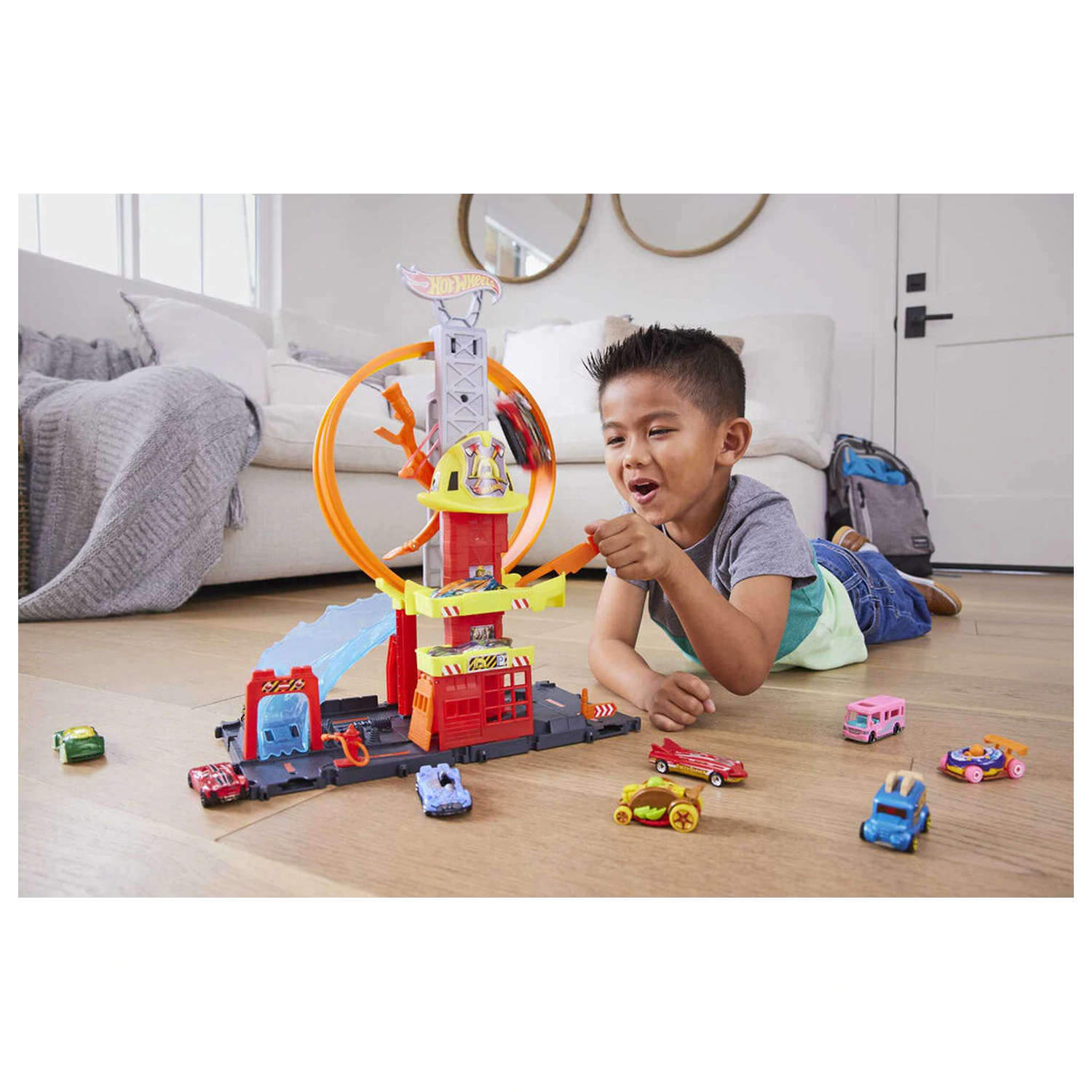 Hot Wheels City Super Fire Station zestaw do zabawy zdjęcie produktu