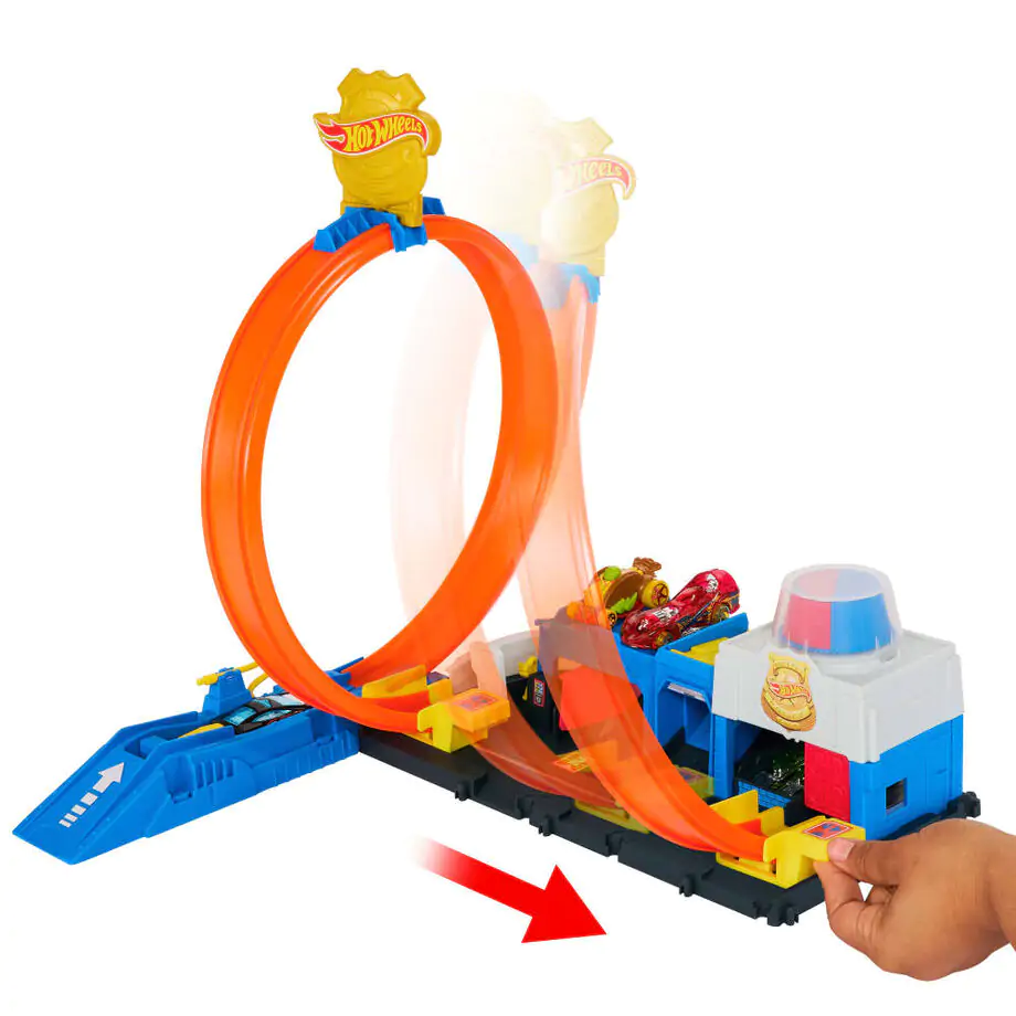 Hot Wheels City Super Posterunek Policji Zestaw zdjęcie produktu