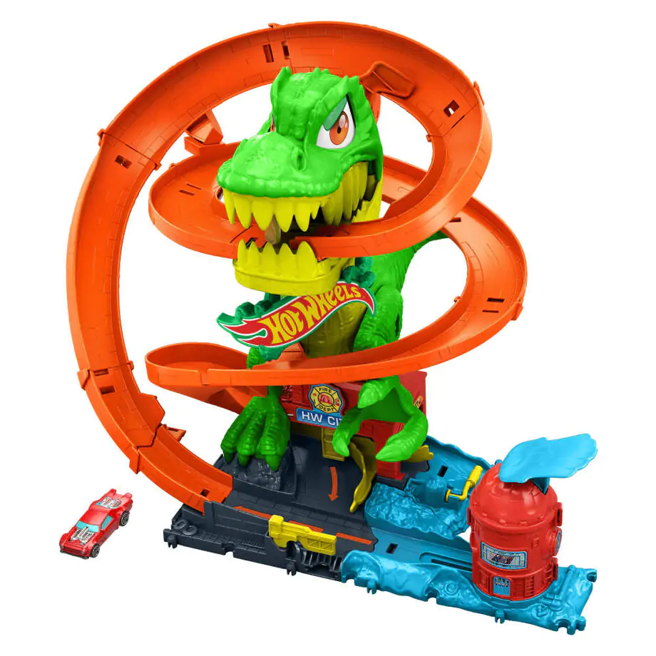 Hot Wheels City Zestaw do zabawy T-Rex Blaze Battle zdjęcie produktu
