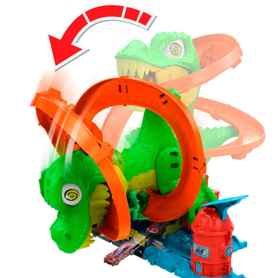Hot Wheels City Zestaw do zabawy T-Rex Blaze Battle zdjęcie produktu