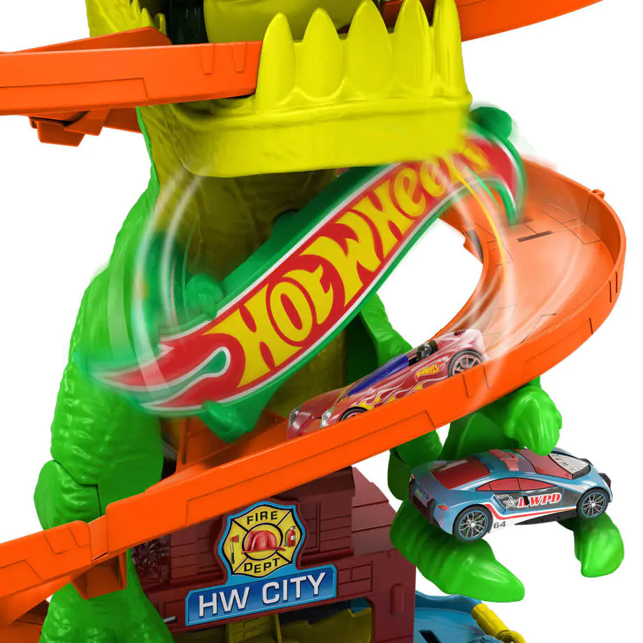 Hot Wheels City Zestaw do zabawy T-Rex Blaze Battle zdjęcie produktu