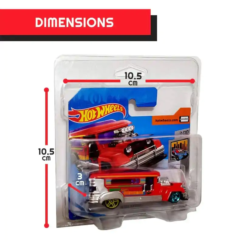Hot Wheels European Series PET Blisters 50-Pack (opakowanie 50 sztuk) dla Short Card zdjęcie produktu
