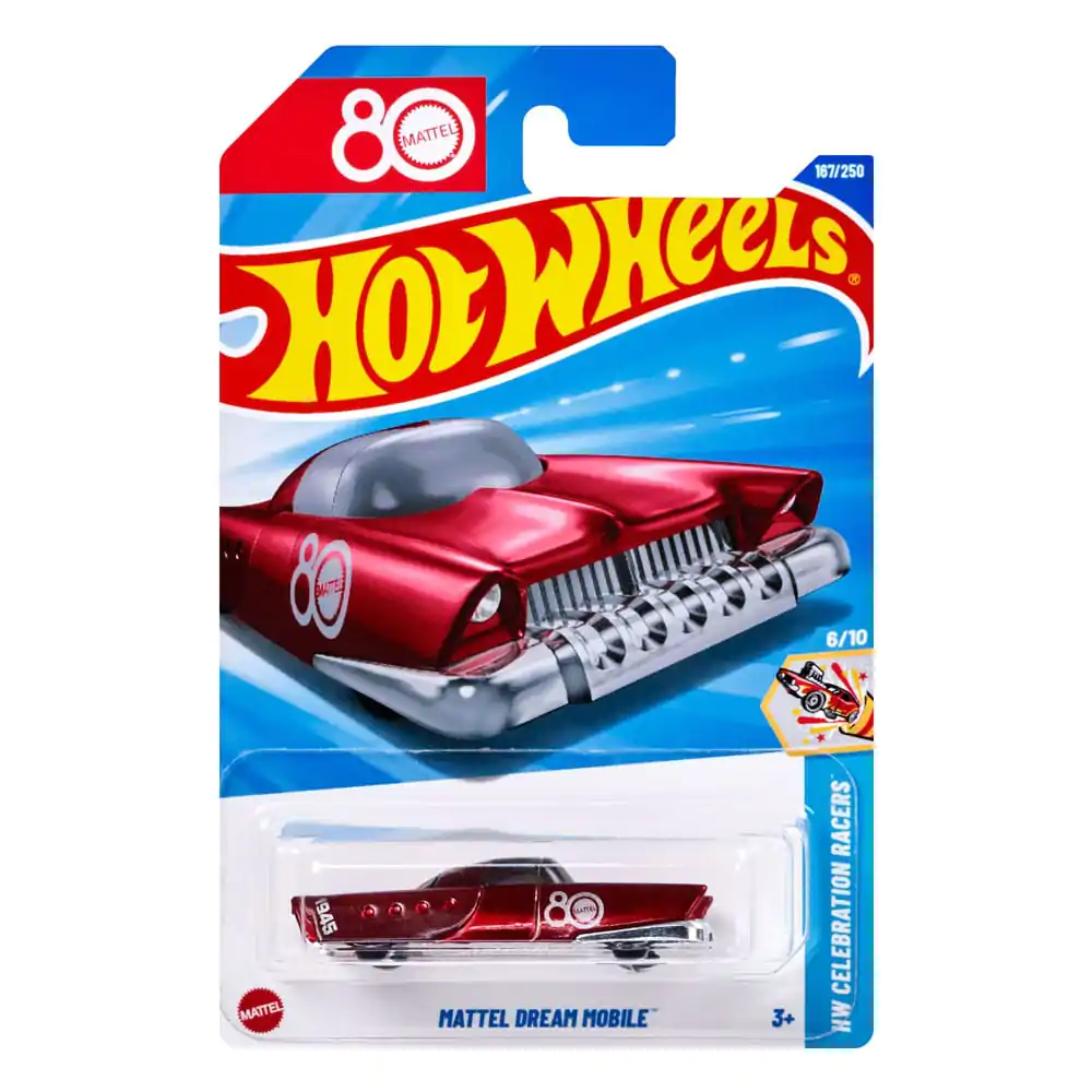 Hot Wheels HW Celebration Racers Diecast Modellauto 1/64 80th Anniversary Mattel Dream Mobile zdjęcie produktu