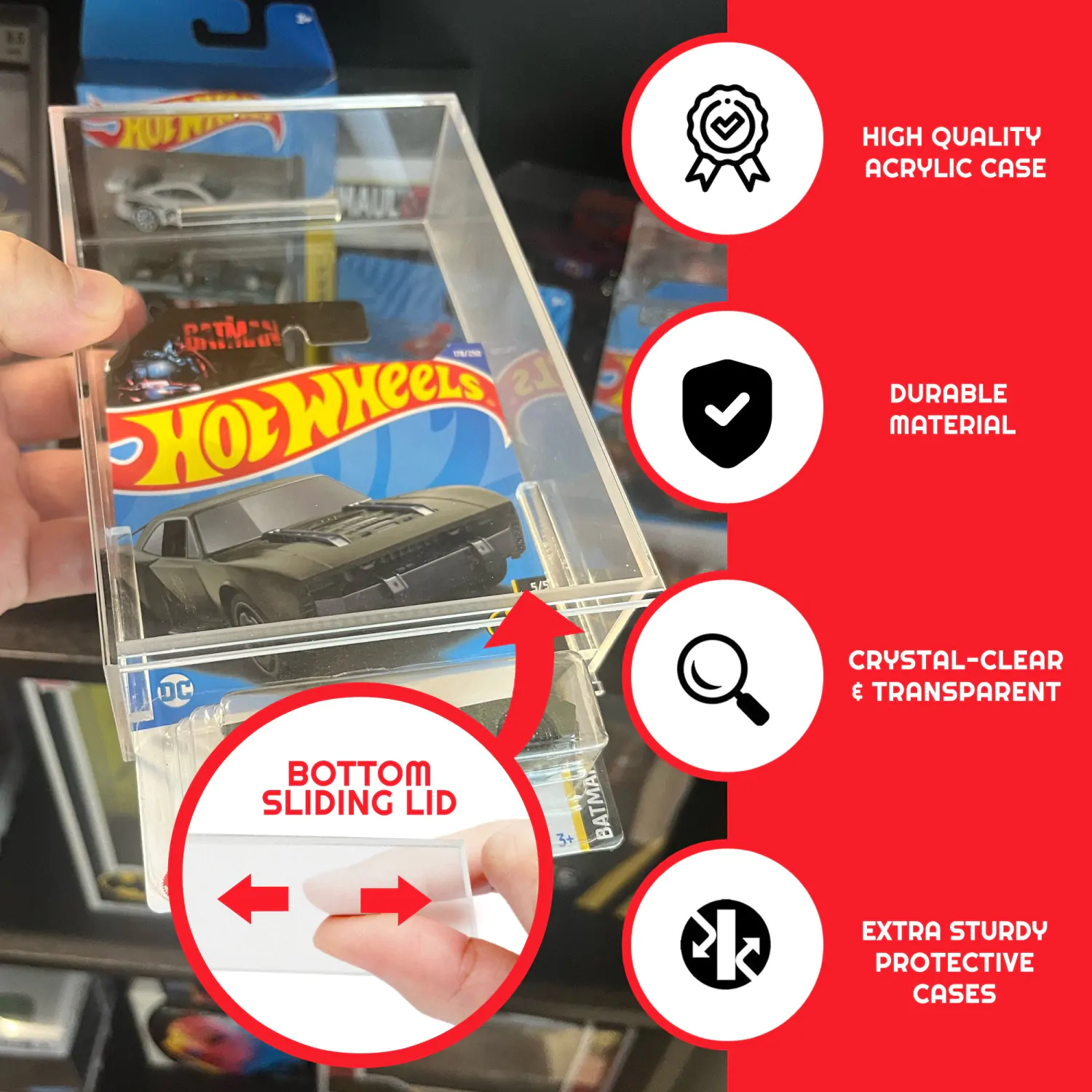 Hot Wheels Mainline Akrylowe Etui 2-Pak zdjęcie produktu