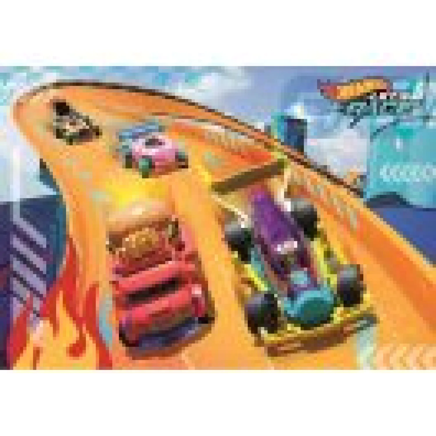 Hot Wheels maxi puzzle 24 elementy zdjęcie produktu