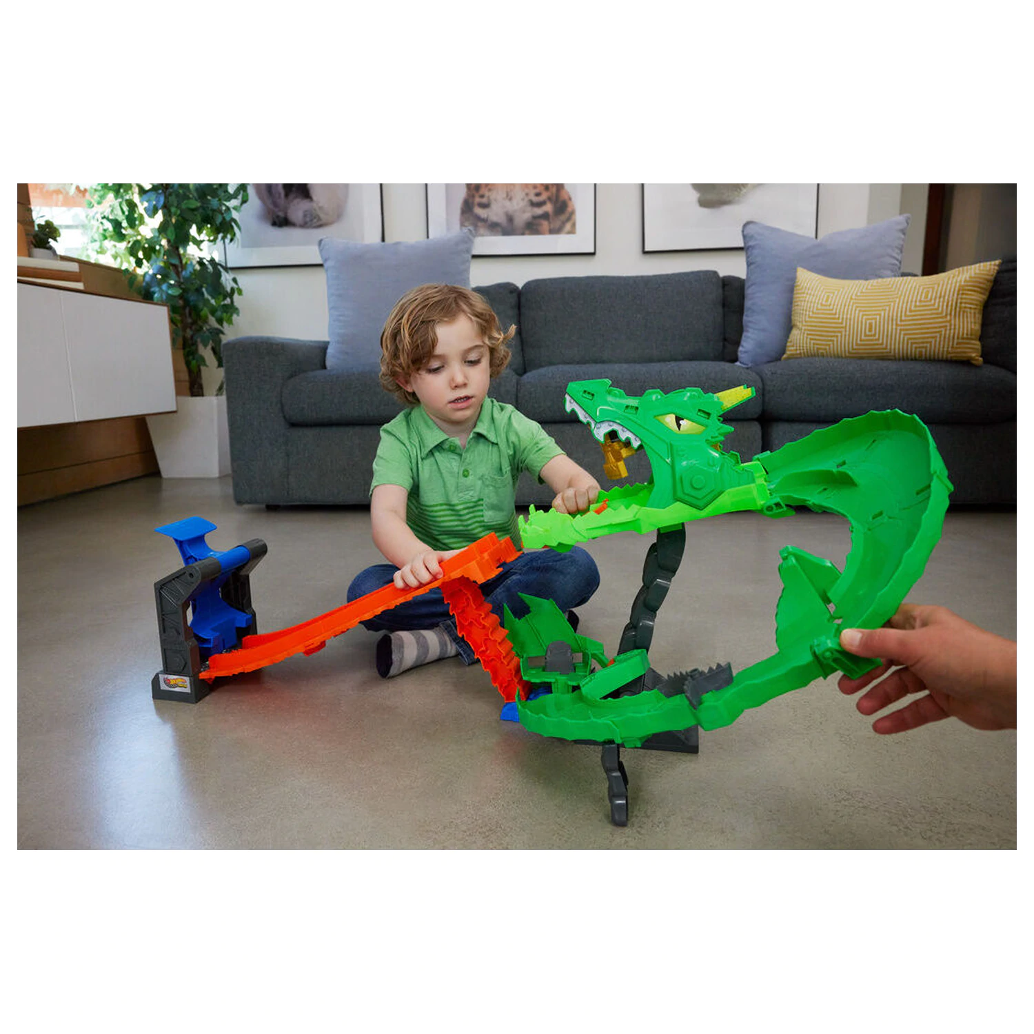Hot Wheels Monster Trucks Dragon Demolition zdjęcie produktu