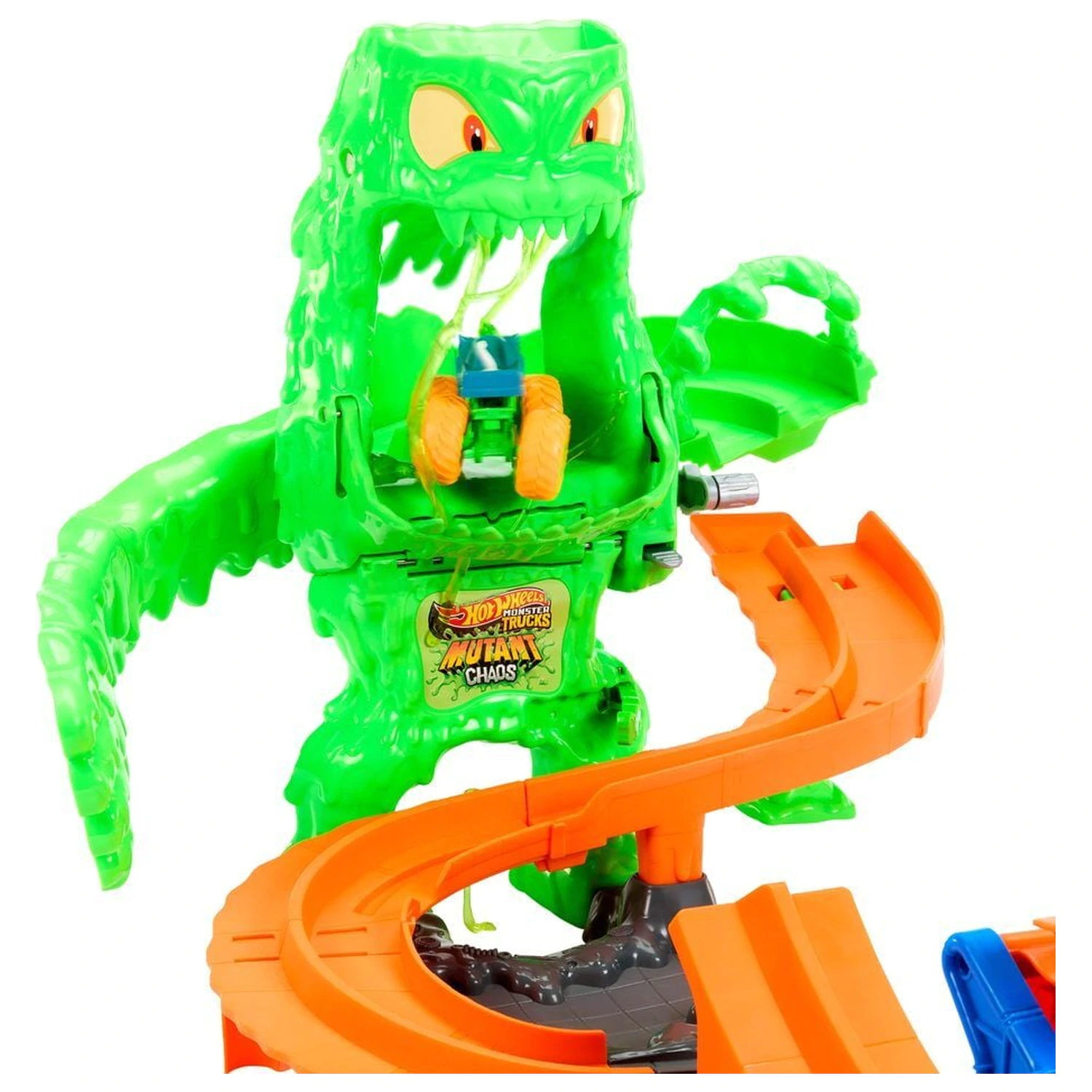 Hot Wheels Monster Trucks Mutant Chaos Monster Takedown Zestaw do zabawy zdjęcie produktu