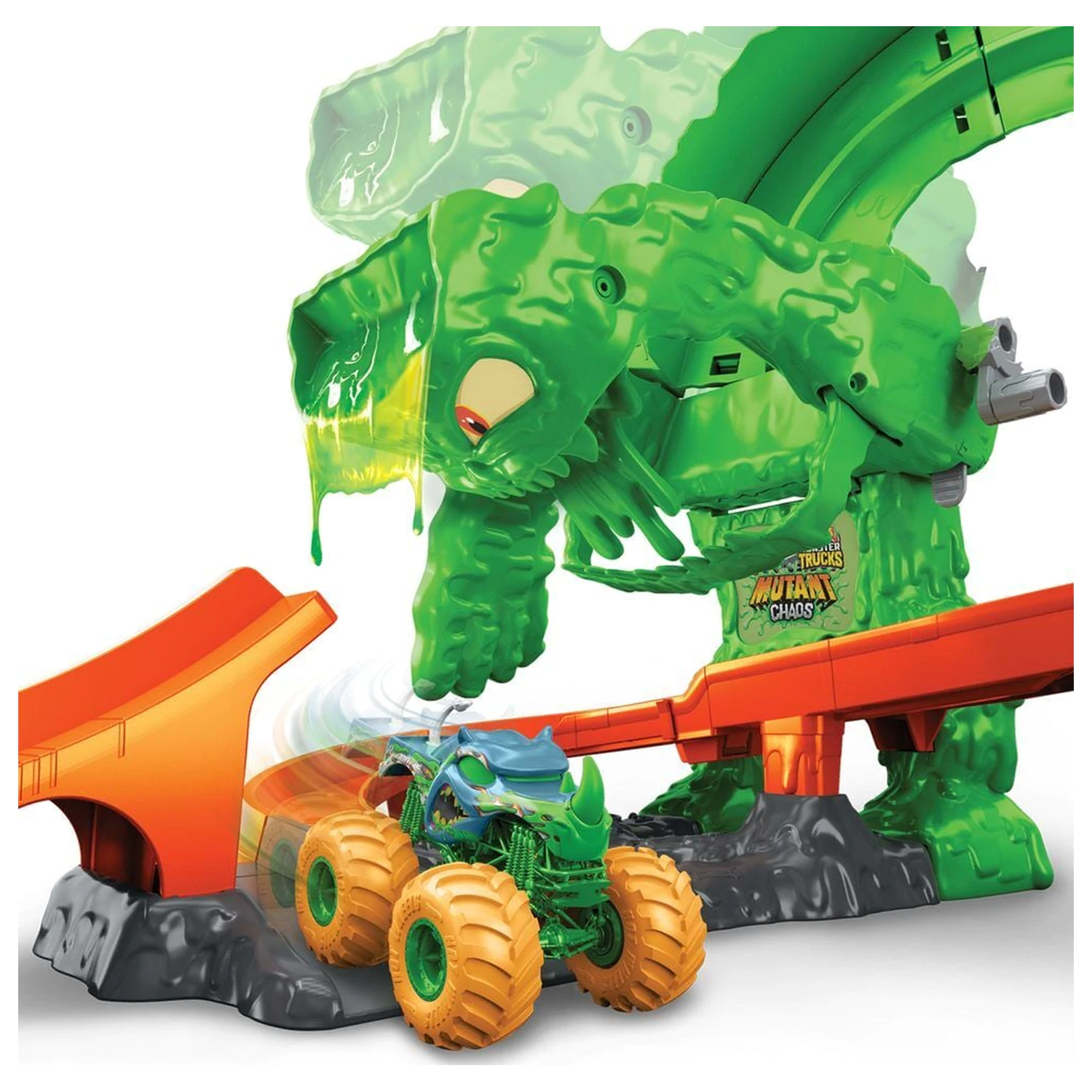 Hot Wheels Monster Trucks Mutant Chaos Monster Takedown Zestaw do zabawy zdjęcie produktu