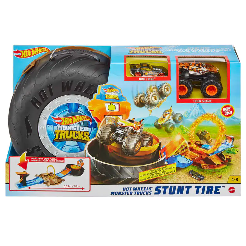 Hot Wheels Monster Trucks Opona Kaskaderska zdjęcie produktu