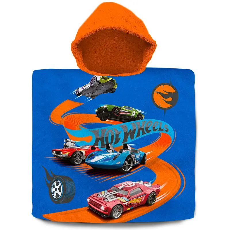 Hot Wheels bawełniany ręcznik ponczo zdjęcie produktu