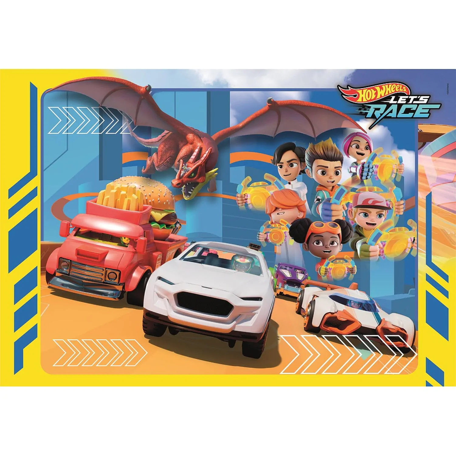 Puzzle Hot Wheels 30 elementów zdjęcie produktu