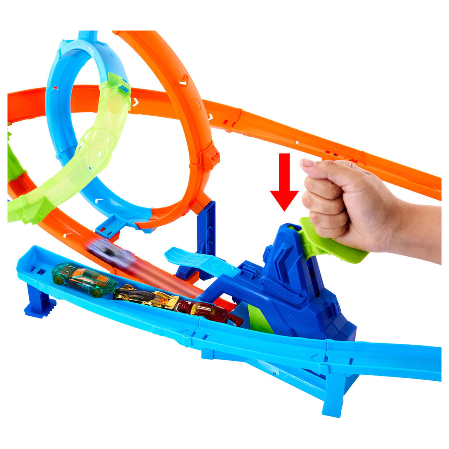 Hot Wheels Rapid Launch Cyclone zestaw do zabawy zdjęcie produktu