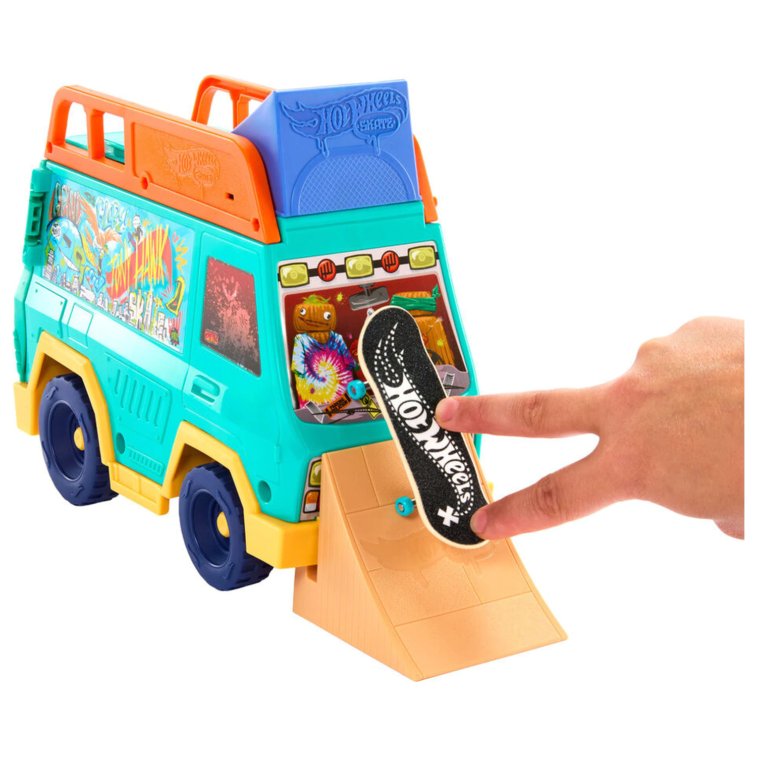 Hot Wheels Skate Van zestaw do zabawy zdjęcie produktu