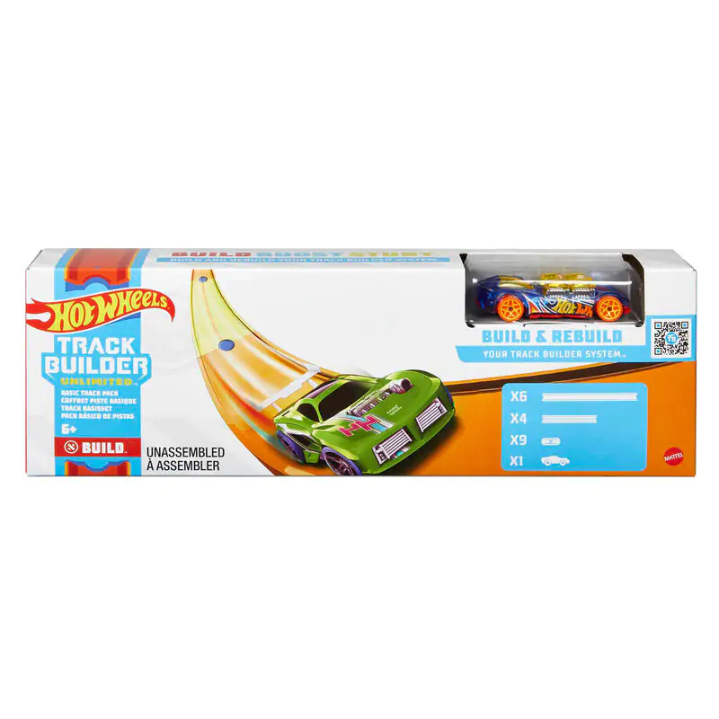 Hot Wheels Track Builder Podstawowy Zestaw Torów zdjęcie produktu