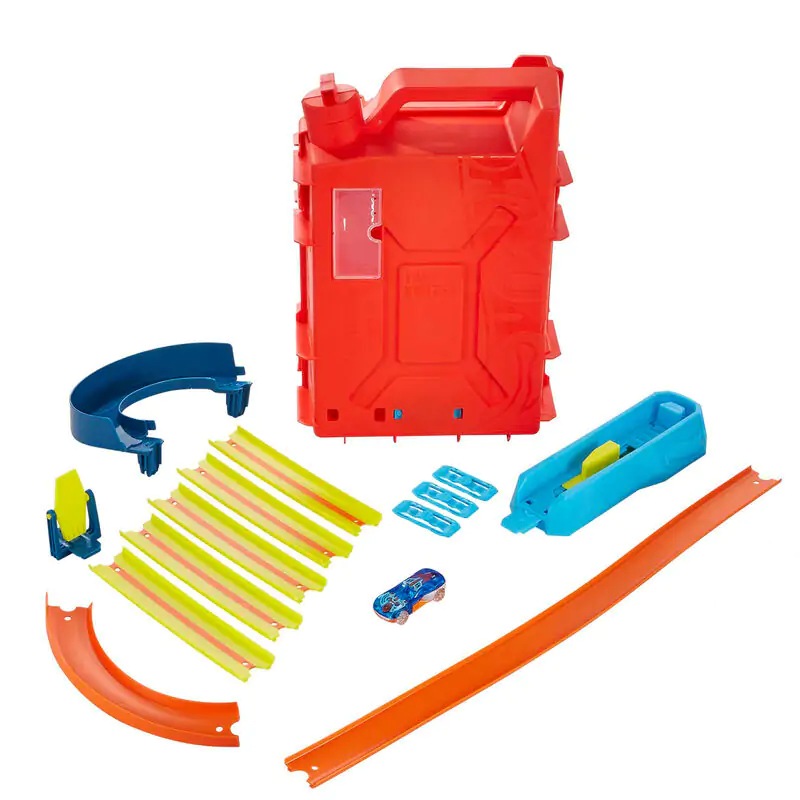 Hot Wheels Tor Budowniczy Puszka Paliwowa Pudełko Kaskaderskie zdjęcie produktu