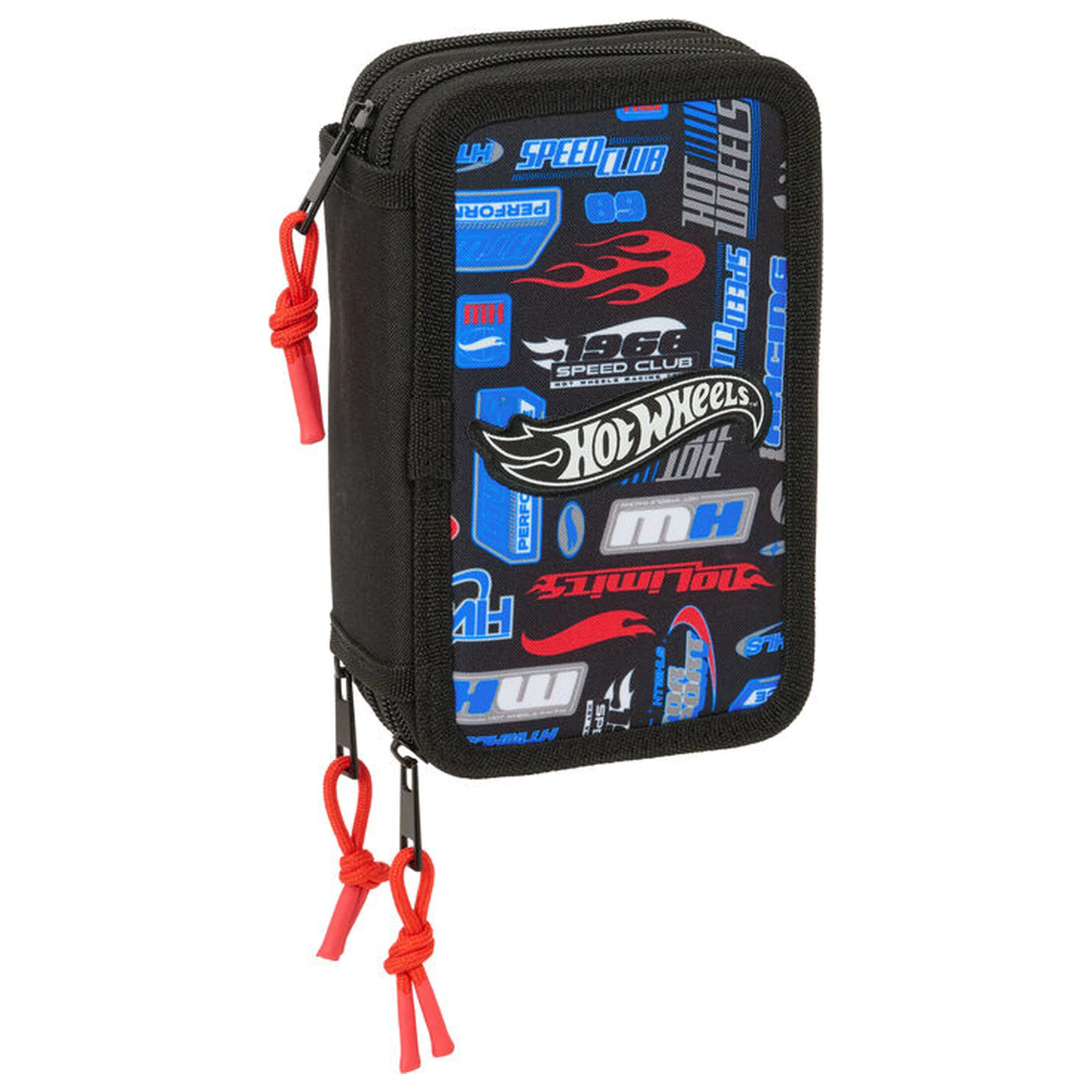 Hot Wheels potrójny piórnik 37 szt. zdjęcie produktu