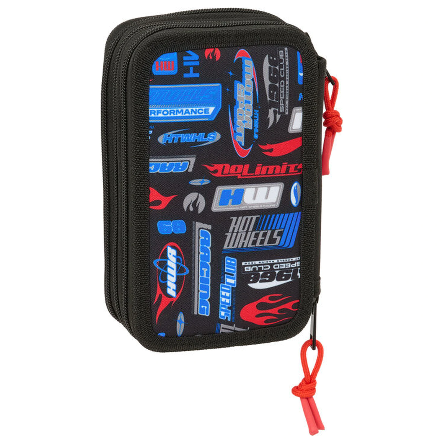 Hot Wheels potrójny piórnik 37 szt. zdjęcie produktu