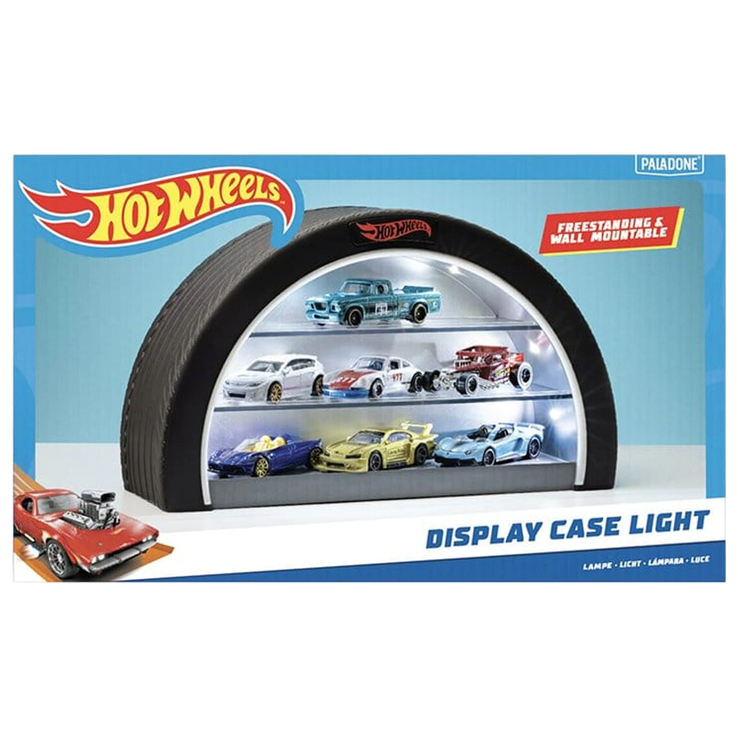 Hot Wheels Podświetlana gablota w kształcie opony zdjęcie produktu