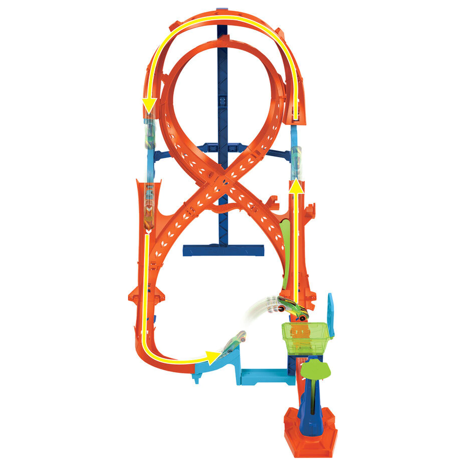 Hot Wheels Vertical 8 zestaw do zabawy z skocznią zdjęcie produktu