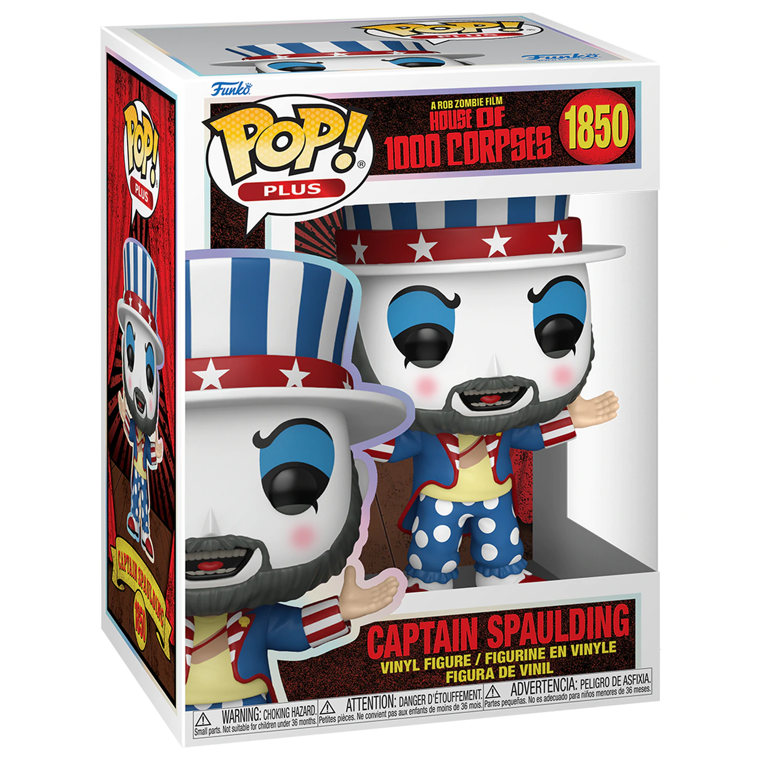 House of 1000 Corpses Funko POP! Plus winylowa figurka Capt. Spaulding 9 cm zdjęcie produktu
