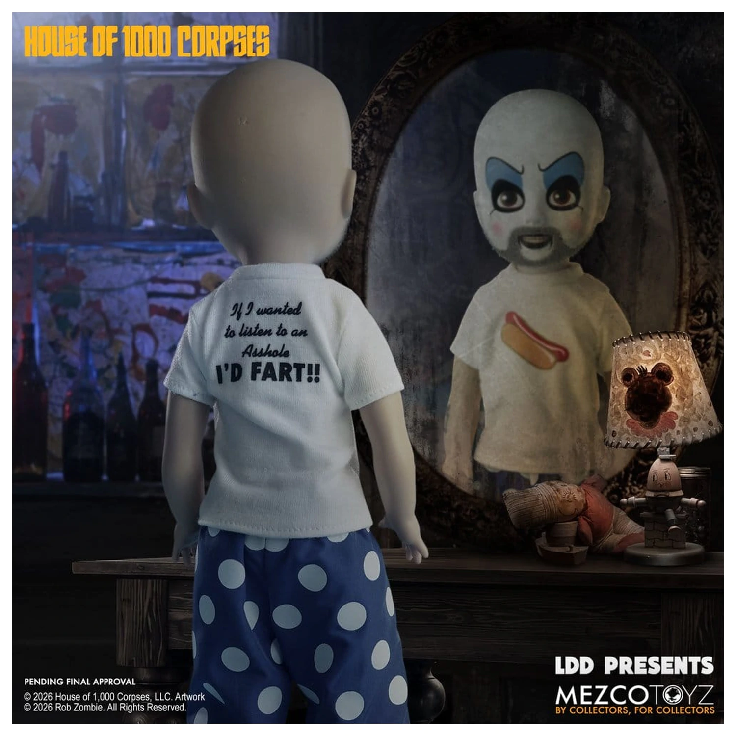 House of 1000 Corpses LDD Presents Lalka Captain Spaulding 25 cm zdjęcie produktu
