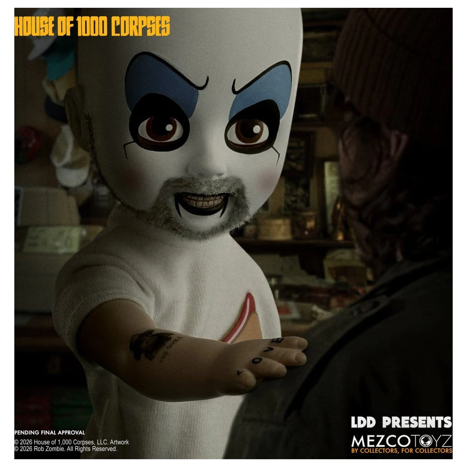 House of 1000 Corpses LDD Presents Lalka Captain Spaulding 25 cm zdjęcie produktu